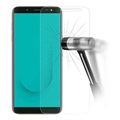Samsung Galaxy J6 Hærdet glas skærmbeskyttelse - 9H, 0.3mm, 2.5D - Klar