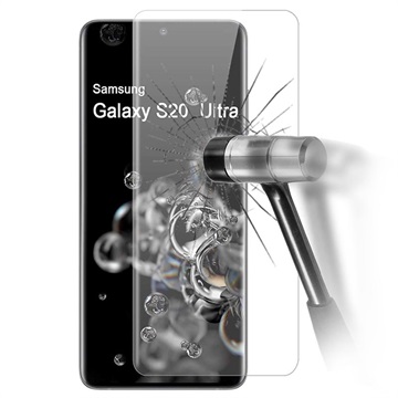 Samsung Galaxy S20 Ultra Skærmbeskyttelse Hærdet Glas - 9H, 0.3mm - Klar