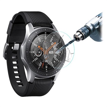 Samsung Galaxy Watch Skærmbeskyttelse Hærdet Glas - Krystalklar - 46mm