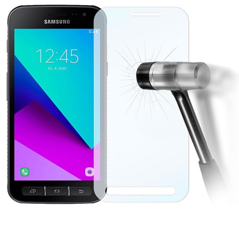 Halvtreds niece besked Samsung Galaxy Xcover 4s, Galaxy Xcover 4 hærdet glas skærmbeskyttelse -  9H, 0.3mm - Krystalklar