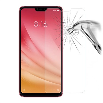 Xiaomi Mi 8 Lite Skærmbeskyttelse Hærdet Glas - 9H, 0.3mm - Krystalklar