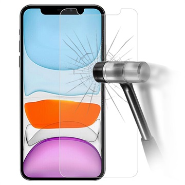 iPhone 12 mini Panserglas skærmbeskyttelse - 9H, 0.3mm - Krystalklar