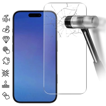 iPhone Air Skærmbeskyttelse Hærdet Glas - 9H - Case Friendly - Gennemsigtig