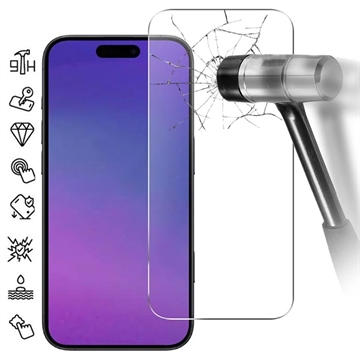 iPhone 17 Skærmbeskyttelse Hærdet Glas - 9H - Case Friendly - Gennemsigtig