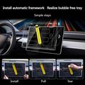 Tesla Model 3 Highland Navigation Skærmbeskyttelse Hærdet Glas - 9H - Klar