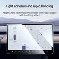 Tesla Model 3 Highland Navigation Skærmbeskyttelse Hærdet Glas - 9H - Klar