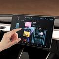Tesla Model 3/Y 2019-2025 Navigation Skærmbeskyttelse Hærdet Glas - 9H - Klar