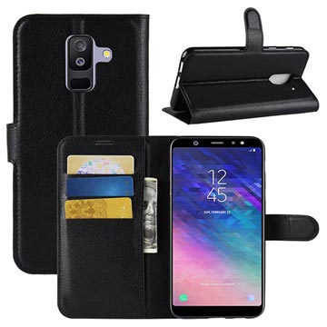 Samsung Galaxy A6+ (2018) Flip Cover med Kortholder