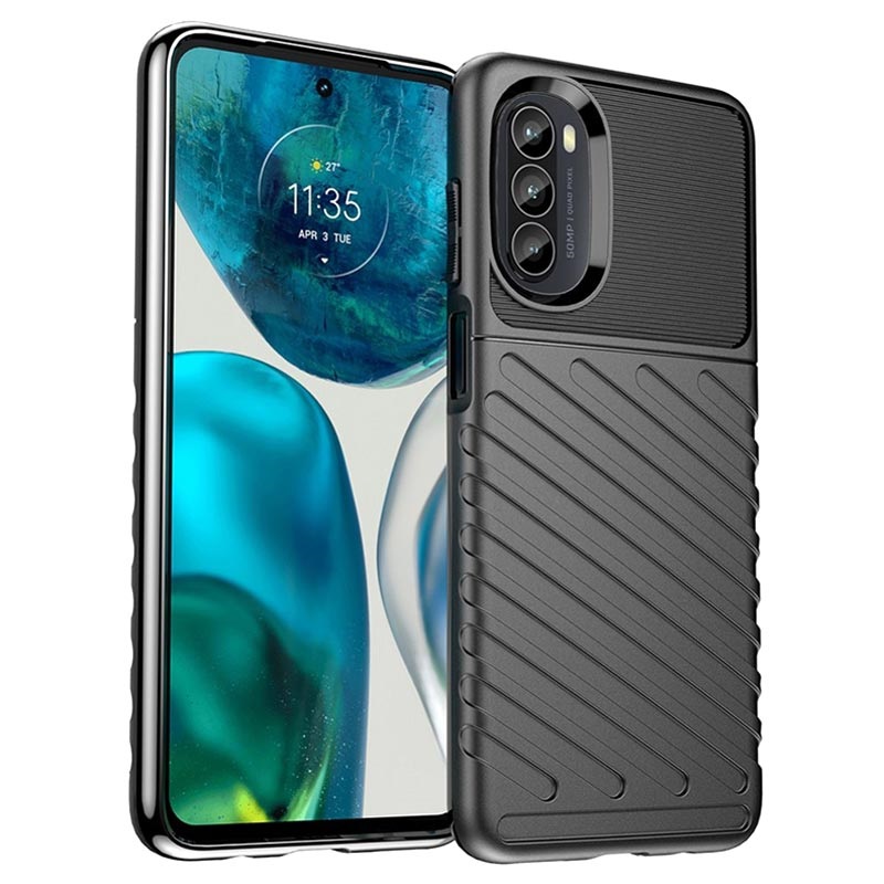 ZXLZKQ Cover per Motorola Moto G52 (6.6), 2 Pezzi Slim