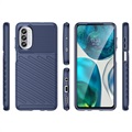 Thunder Series Motorola Moto G52/G82 TPU Cover - Blå