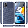 Thunder Series Motorola Moto G22 Cover - Blå