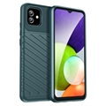 Thunder Series Samsung Galaxy A04e/Galaxy F04 TPU Cover - Grøn