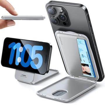 Torras 360 MagSafe kortholder med stativ - grå
