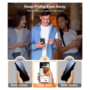 iPhone 16 Pro Max Torras GlassGo Privacy Skærmbeskyttelse Hærdet Glas med Automatisk Justeringsramme