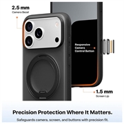 iPhone 17 Pro Max Torras O Fitness Cover med 360 kickstand - MagSafe-kompatibel