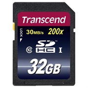 Transcend SDHC Hukommelseskort 32GB Class 10 TS32GSDHC10