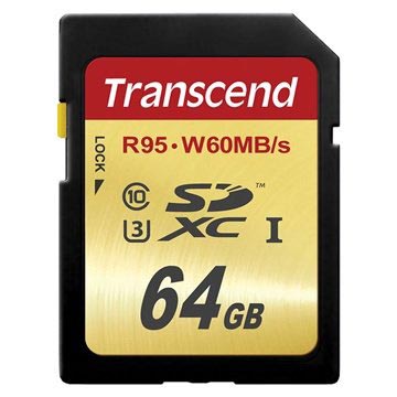 Transcend Ultimate SDXC Hukommelseskort TS64GSDU3 - 64GB