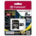 Transcend Ultimate 600x MicroSDHC Hukommelseskort TS8GUSDHC10U1