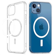 iPhone 15 Plus Hybrid Cover - MagSafe Kompatibel - Gennemsigtig