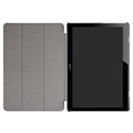 Tri-Fold Huawei MediaPad T3 10 Folio Cover - Sort