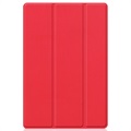 Tri-Fold Series Samsung Galaxy Tab A8 10.5 (2021) Folio Taske - Rød