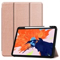 Tri-Fold Series iPad Pro 12.9 (2020) Flip Cover - Rødguld