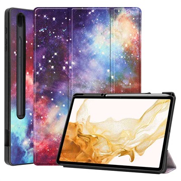 Tri-Fold Series Samsung Galaxy Tab S7+/S8+ Folio Cover