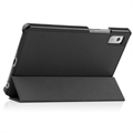 Tri-Fold Series Lenovo Tab M9 Folio Taske - Sort