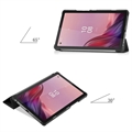 Tri-Fold Series Lenovo Tab M9 Folio Taske - Sort