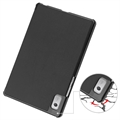 Tri-Fold Series Lenovo Tab M9 Folio Taske - Sort