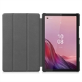 Tri-Fold Series Lenovo Tab M9 Folio Taske - Sort