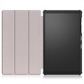 Tri-Fold Series Samsung Galaxy Tab A7 Lite Folio Taske - Sort