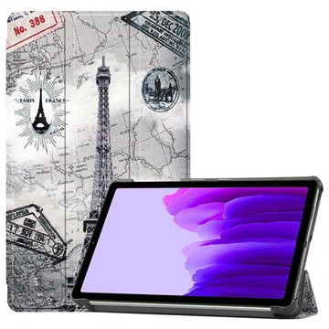 Tri-Fold Series Samsung Galaxy Tab A7 Lite Folio Taske - Eiffeltårnet