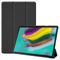Tri-Fold Series Samsung Galaxy Tab S5e Folio Taske - Sort