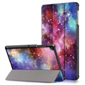 Tri-Fold Series Samsung Galaxy Tab S5e Smart Folio Taske - Galakse