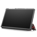 Tri-Fold Series Samsung Galaxy Tab S5e Smart Folio Taske - Graffiti