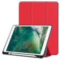 Tri-Fold Series iPad Air (2019) / iPad Pro 10.5 Folio Cover - Rød