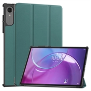 Lenovo Idea Tab Pro Gen 2 Tri-Fold Series Smart Folio-etui - Sortgrøn