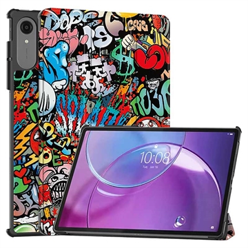 Lenovo Idea Tab Pro Gen 2 Tri-Fold Series Smart Folio-etui - Graffiti