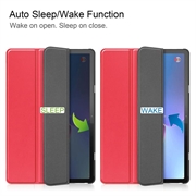 Lenovo Tab P11 Gen 2 Tri-Fold Series Smart Folio Cover - Rød