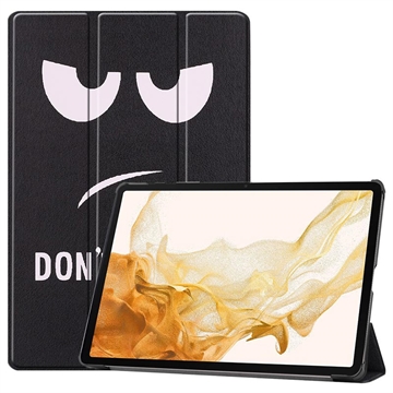 Samsung Galaxy Tab S10+ Tri-Fold Series Smart Folio Cover - Rør mig ikke