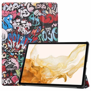 Samsung Galaxy Tab S10+ Tri-Fold Series Smart Folio Cover - Graffiti