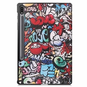 Samsung Galaxy Tab S10+ Tri-Fold Series Smart Folio Cover - Graffiti
