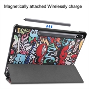 Samsung Galaxy Tab S10+ Tri-Fold Series Smart Folio Cover - Graffiti