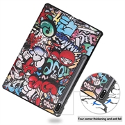 Samsung Galaxy Tab S10+ Tri-Fold Series Smart Folio Cover - Graffiti