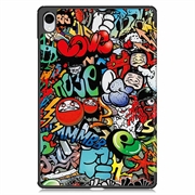 Samsung Galaxy Tab S11 Tri-Fold Series Smart Folio-etui - Graffiti