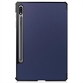 Samsung Galaxy Tab S9 Tri-Fold Series Smart Folio Cover - Blå