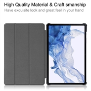 Samsung Galaxy Tab S9 Tri-Fold Series Smart Folio Cover - Rød