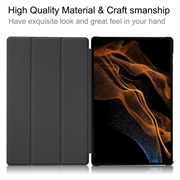 Samsung Galaxy Tab S9 Ultra Tri-Fold Series Smart Folio Cover - Grøn