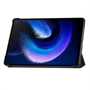 Xiaomi Pad 6/Pad 6 Pro Tri-Fold Smart Folio Cover - Naturlig Elegance